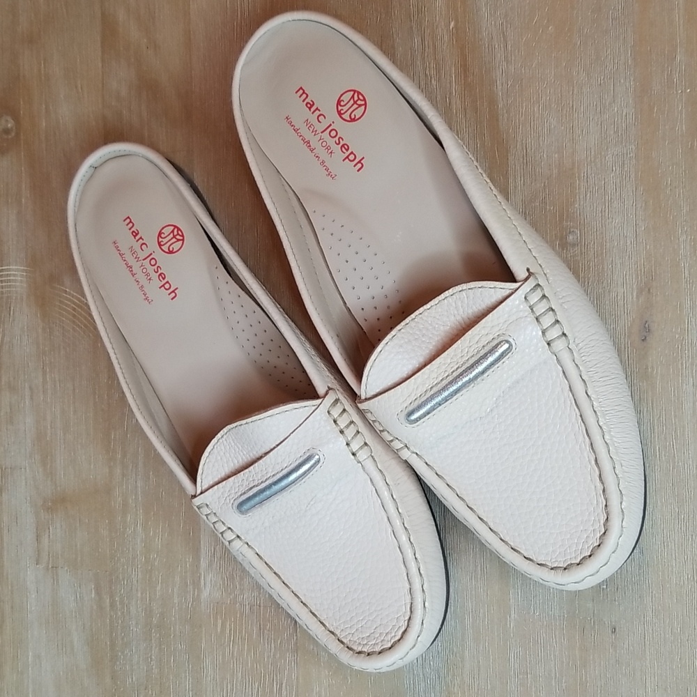 Marc Joseph Cream Loafers